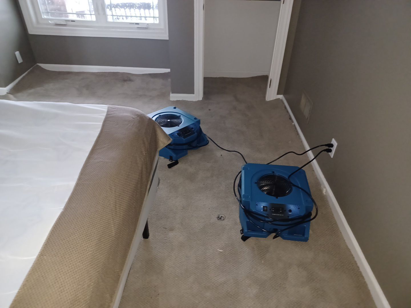 Project in Commerce Charter Twp by EzDry Water Mitigation & Property Restoration