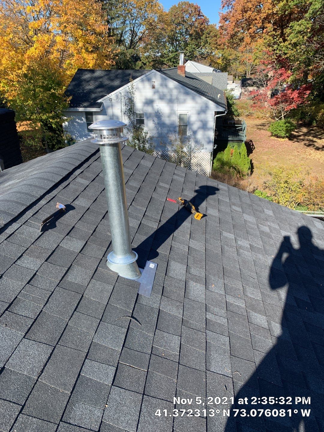 Siding Installation using Certainteed monogram charcoal gray Owens Corning Onyx Black by A Plus Exterior