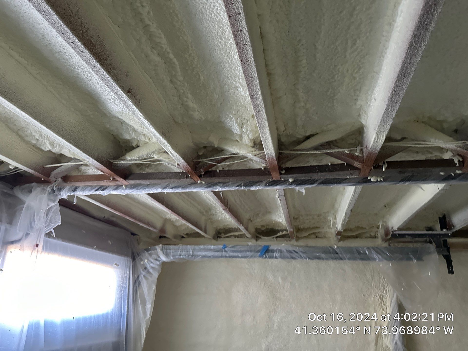 Spray Foam Insulation using Closed Cell Spray Foam by NYS Foam & Energy