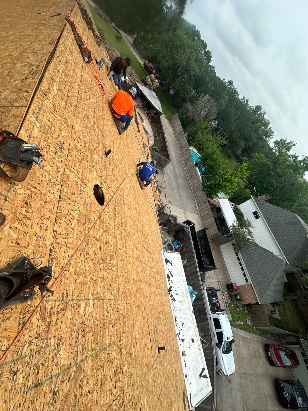 Residential Roofing Installation using Owen's Corning Duration (Lifetime) Shingles by Roof Repair Services LLC