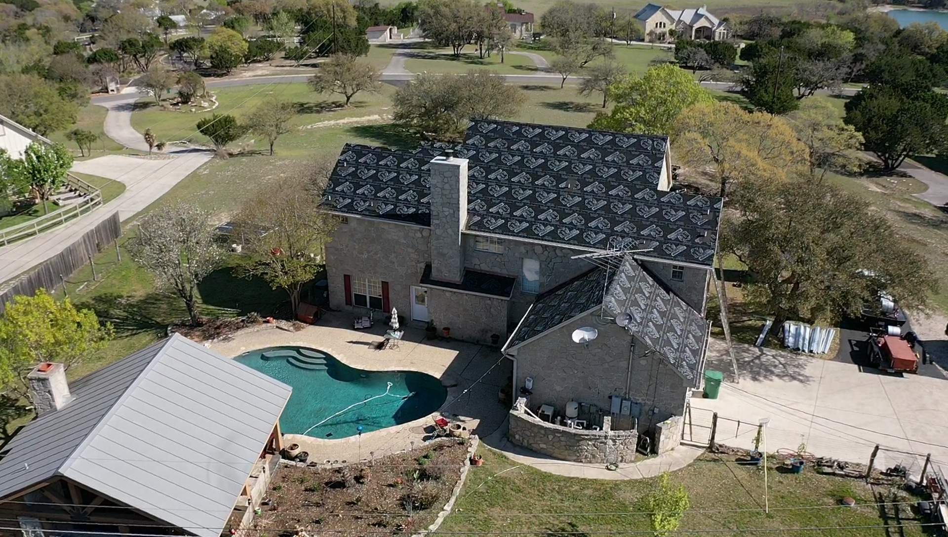 Residential Metal Roof Installation using McElroy Metal by Premier Roofing and Contracting