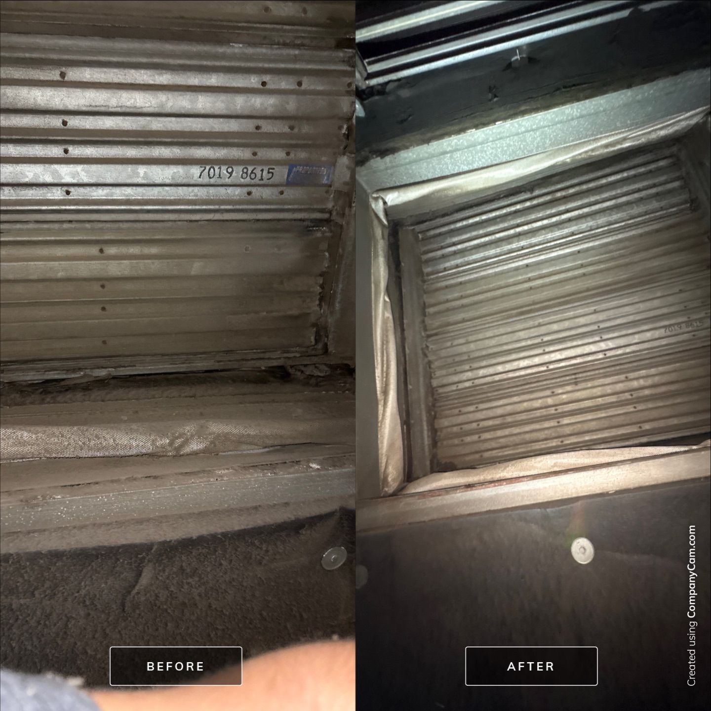Project in Columbus by Voyager Air Duct Cleaning