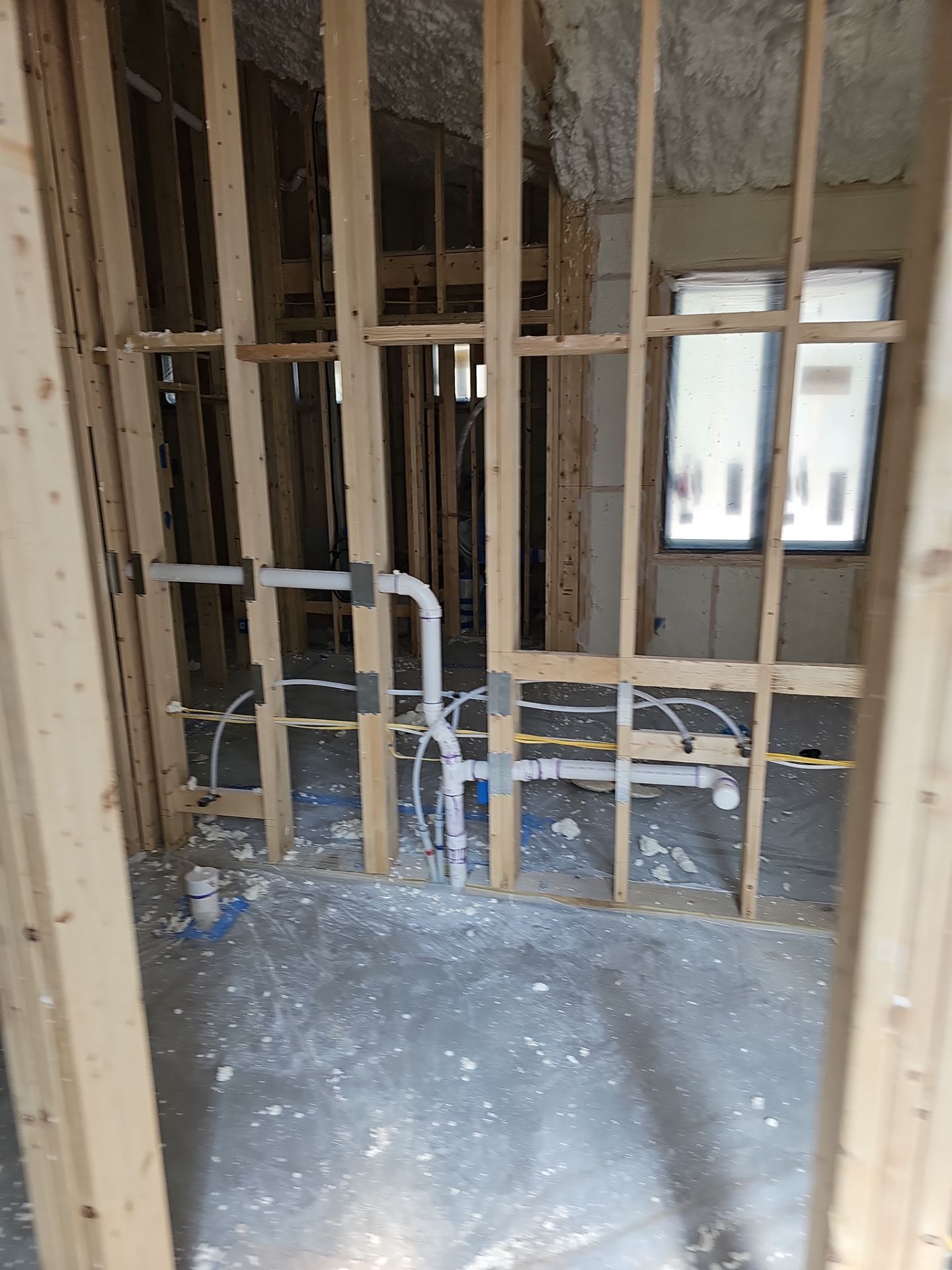 Spray Foam Insulation using open cell spray foam by NYS Foam & Energy