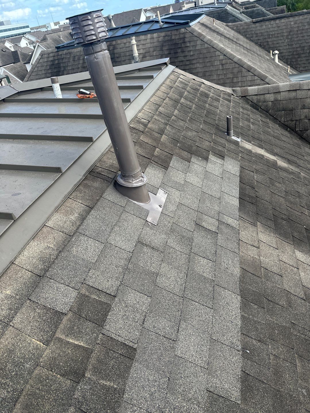 Hail Damage using Owen's Corning Duration (Lifetime) Shingles by Roof Repair Company