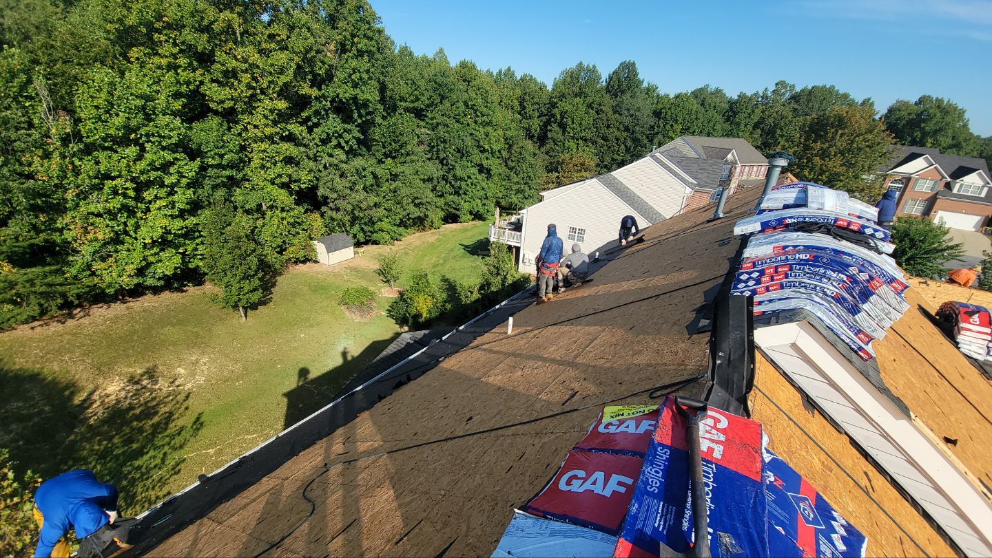Roof Installation using GAF Timberline HDZ by ExteriorPros