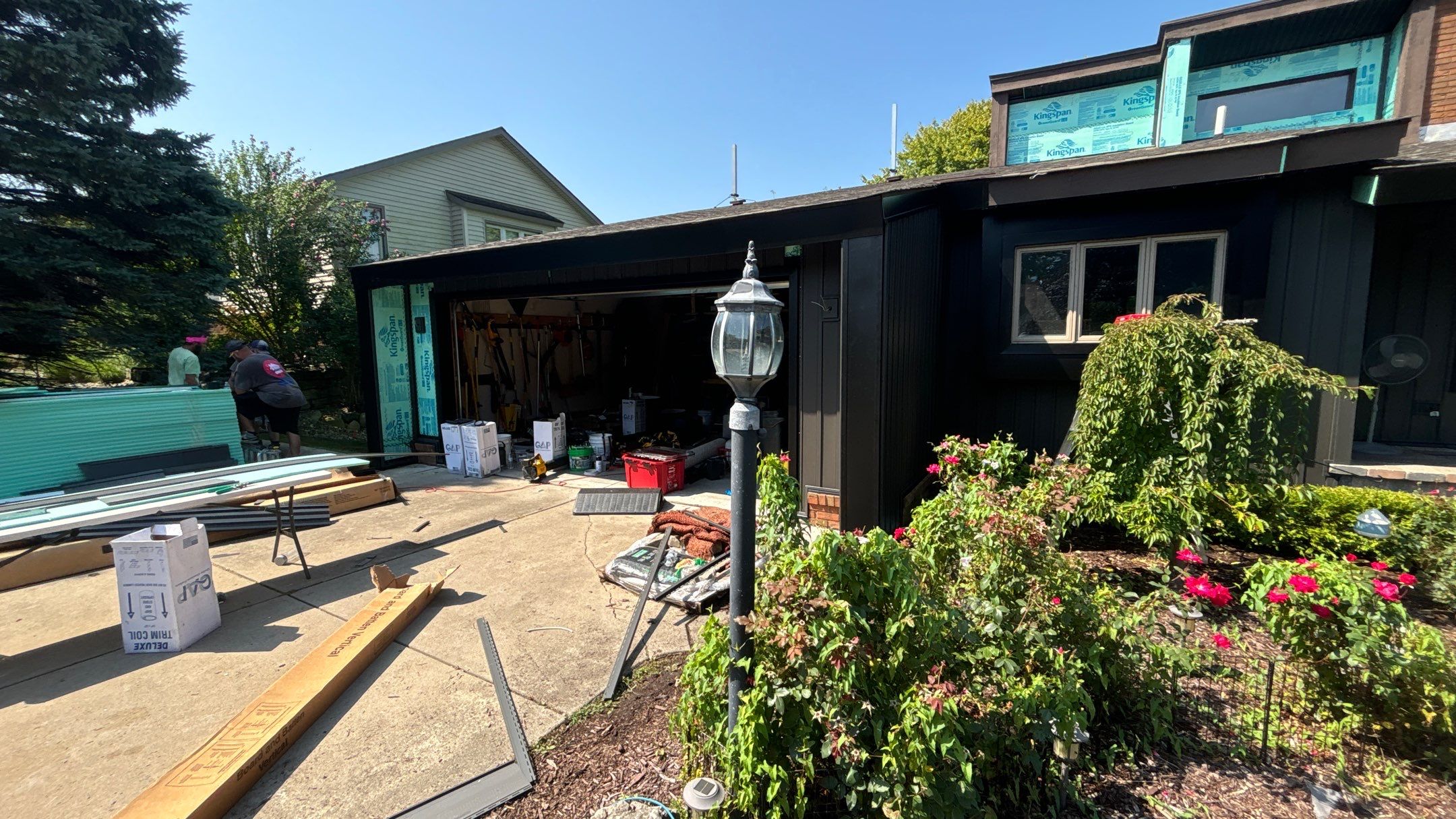 Siding Replacement using Alside 7" B&B by 180 Contractors