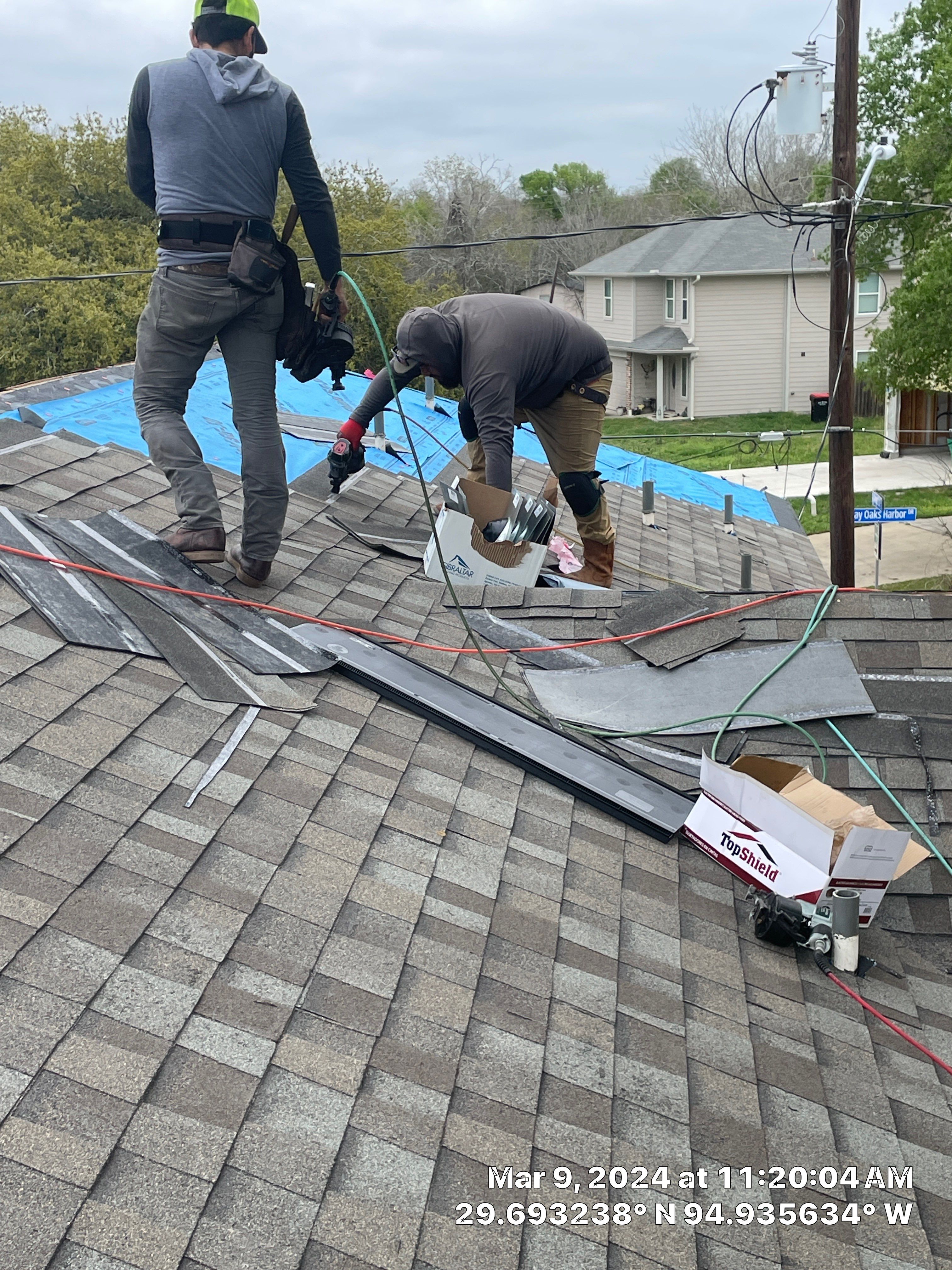 Hail Damage by Southern Belle