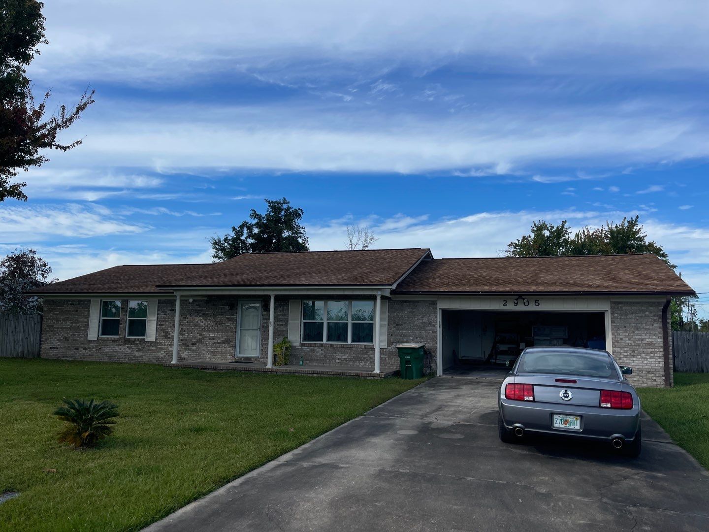Almond Seamless Gutters by Gutter Professors