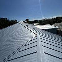 24ga 1" Nail-Strip Mill Finish by Total Roofing System The Metal Roof Experts