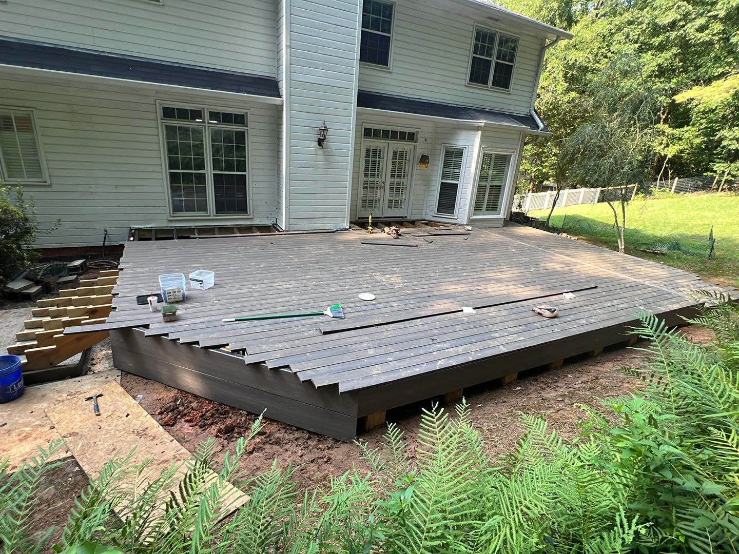 Jameswood Lane - Composite Deck Build by Pillar and Pine