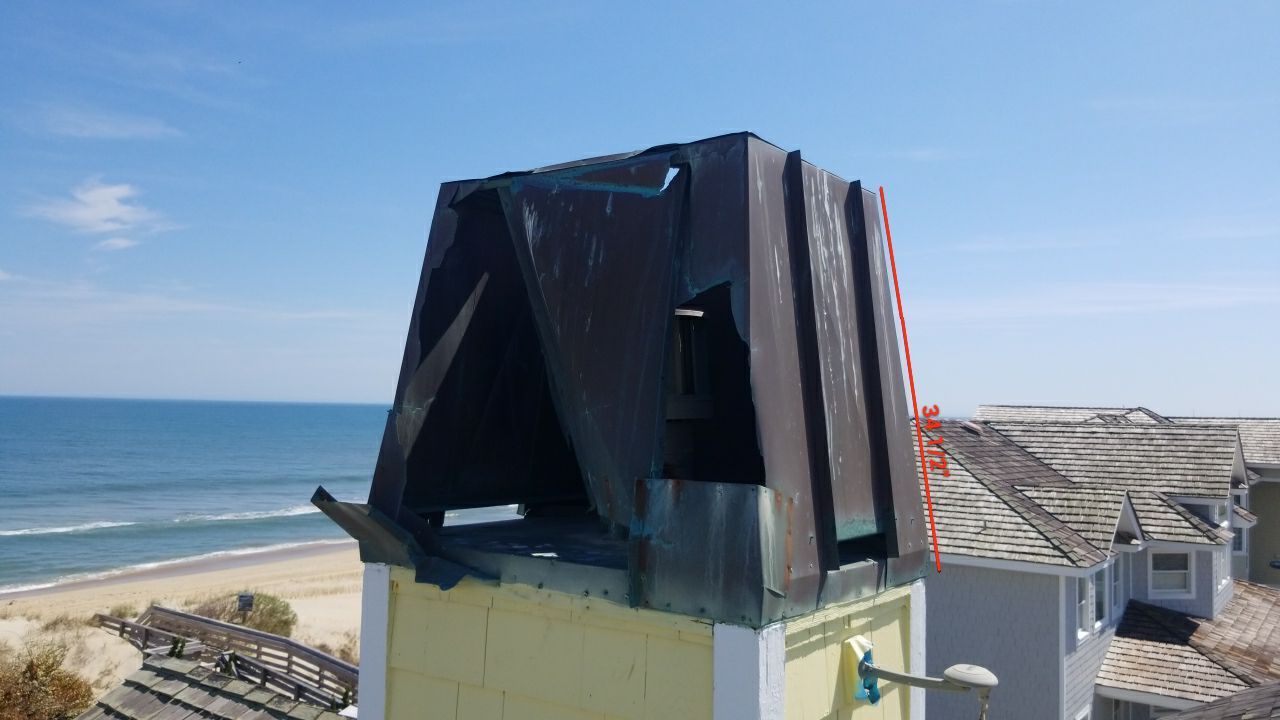 Chimney Chase using Copper by Gallop Roofing & Remodeling, Inc.