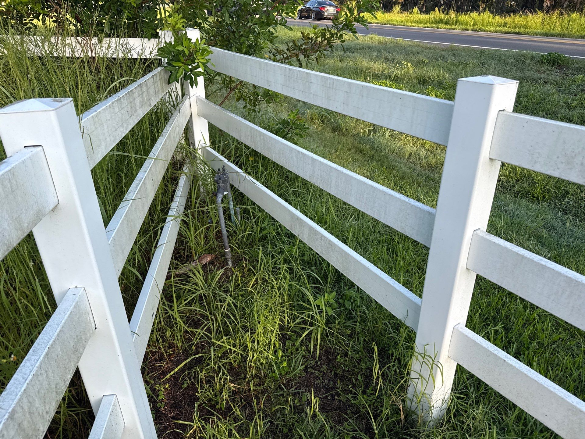π Vinyl Horse Fence & Entrance Cleaning β Old Tampa Rd, Parrish, FL by Sunshine AquaWash