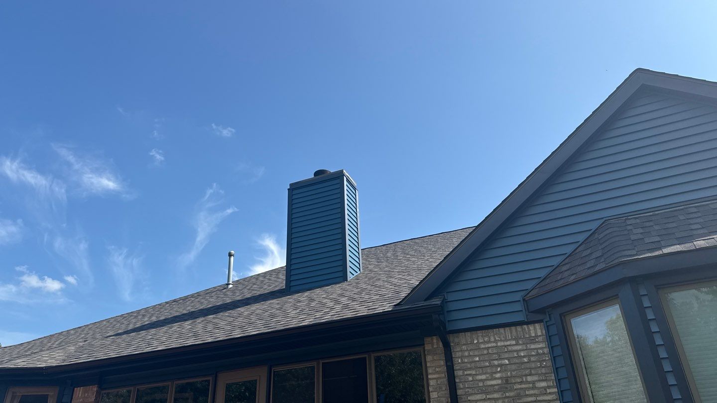 Siding Replacement using Alside Charter Oak D4.5" Laguna Blue by 180 Contractors