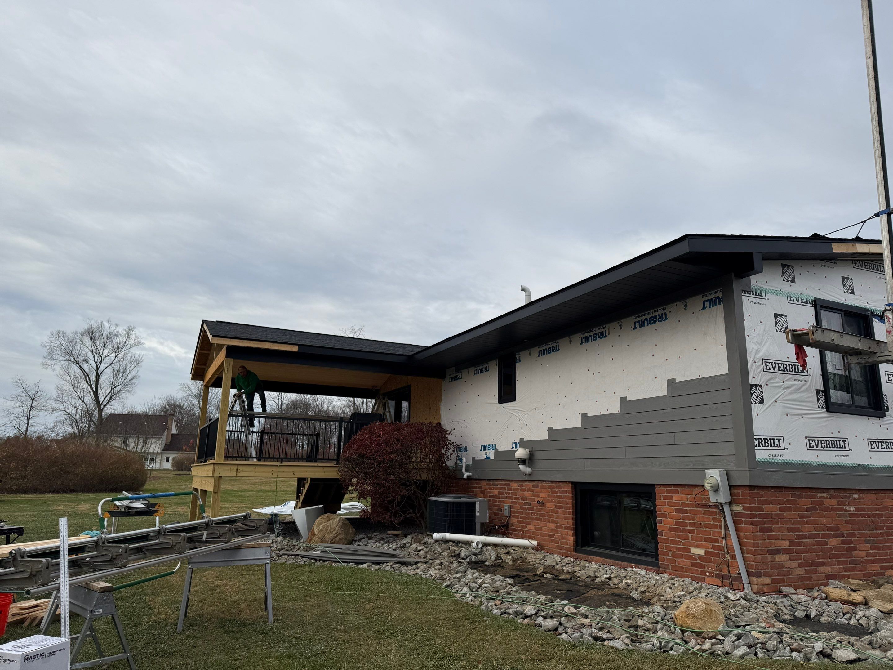 Full exterior Remodel by Cousins Roofing Siding & Decks