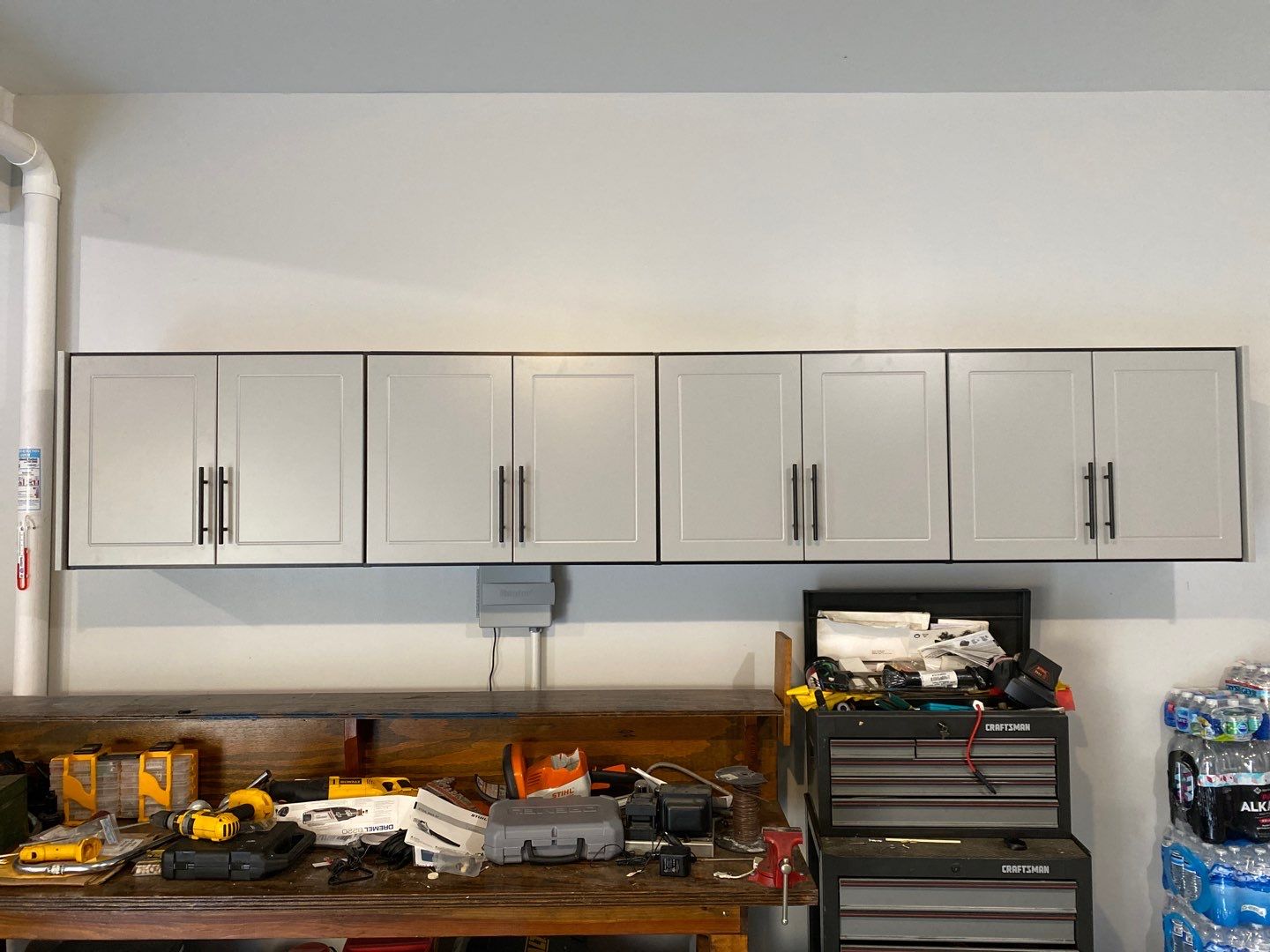 Don G. adds storage to his garage! by Banner Garage