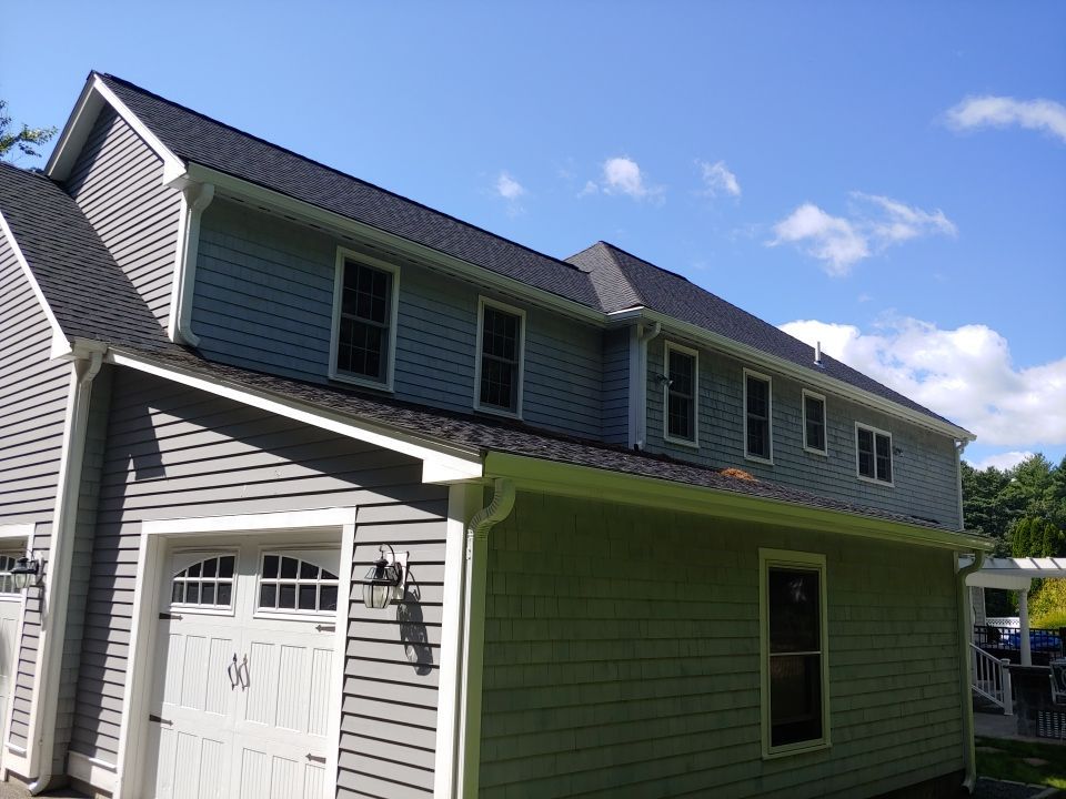 Kingston, MA Gutter Installation using 6" K-Style Aluminum Duo Pro Gutter by Gutter Pro Enterprises