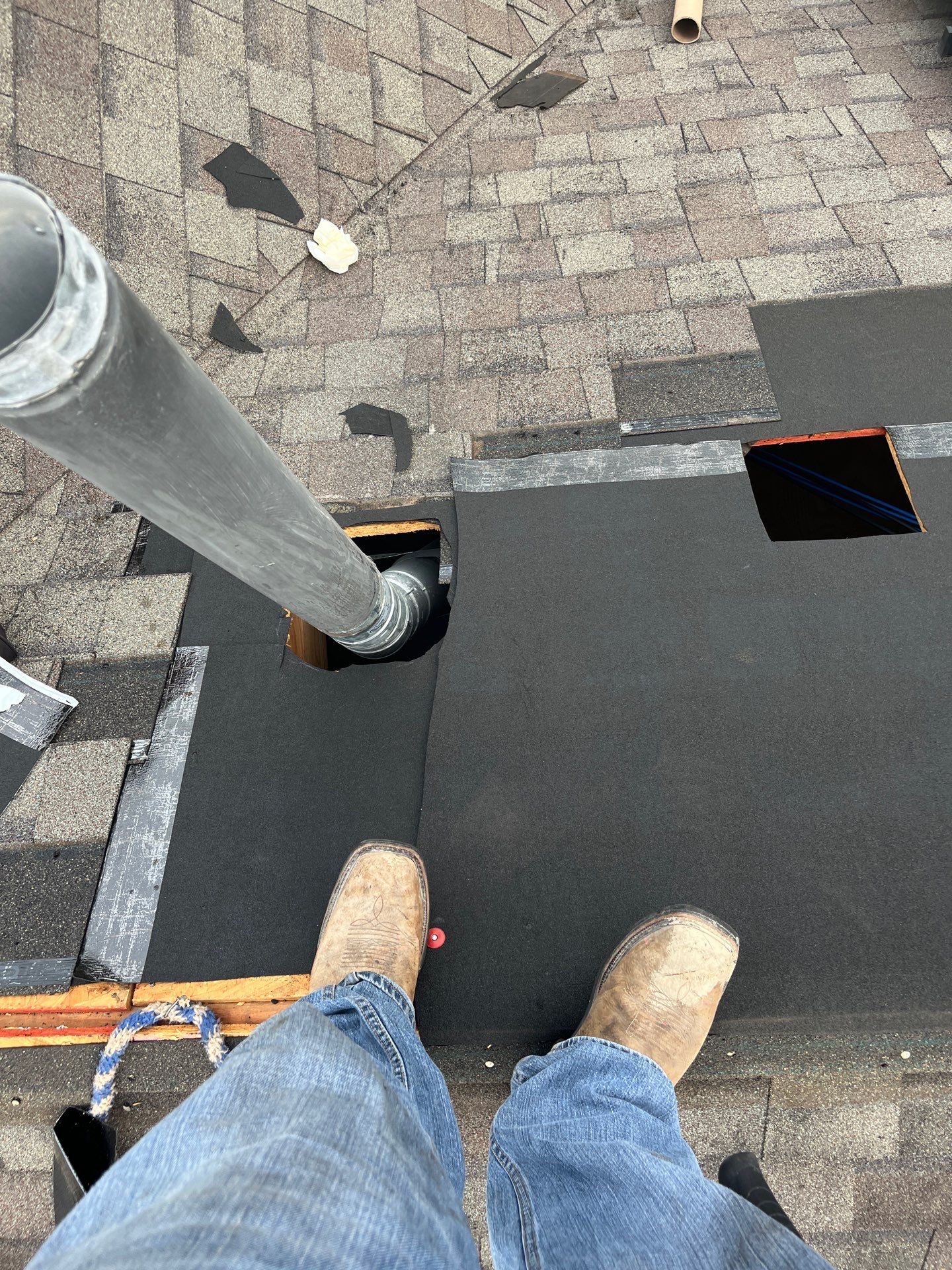 Hail Damage using Owen's Corning Duration (Lifetime) Shingles by Roof Repair Services LLC