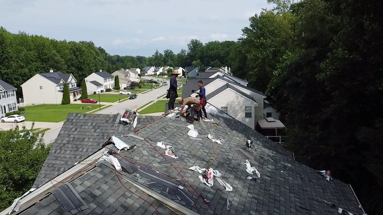 Residential Roofing Installation using GAF Timberline HDZ by Matter Roofing & Construction