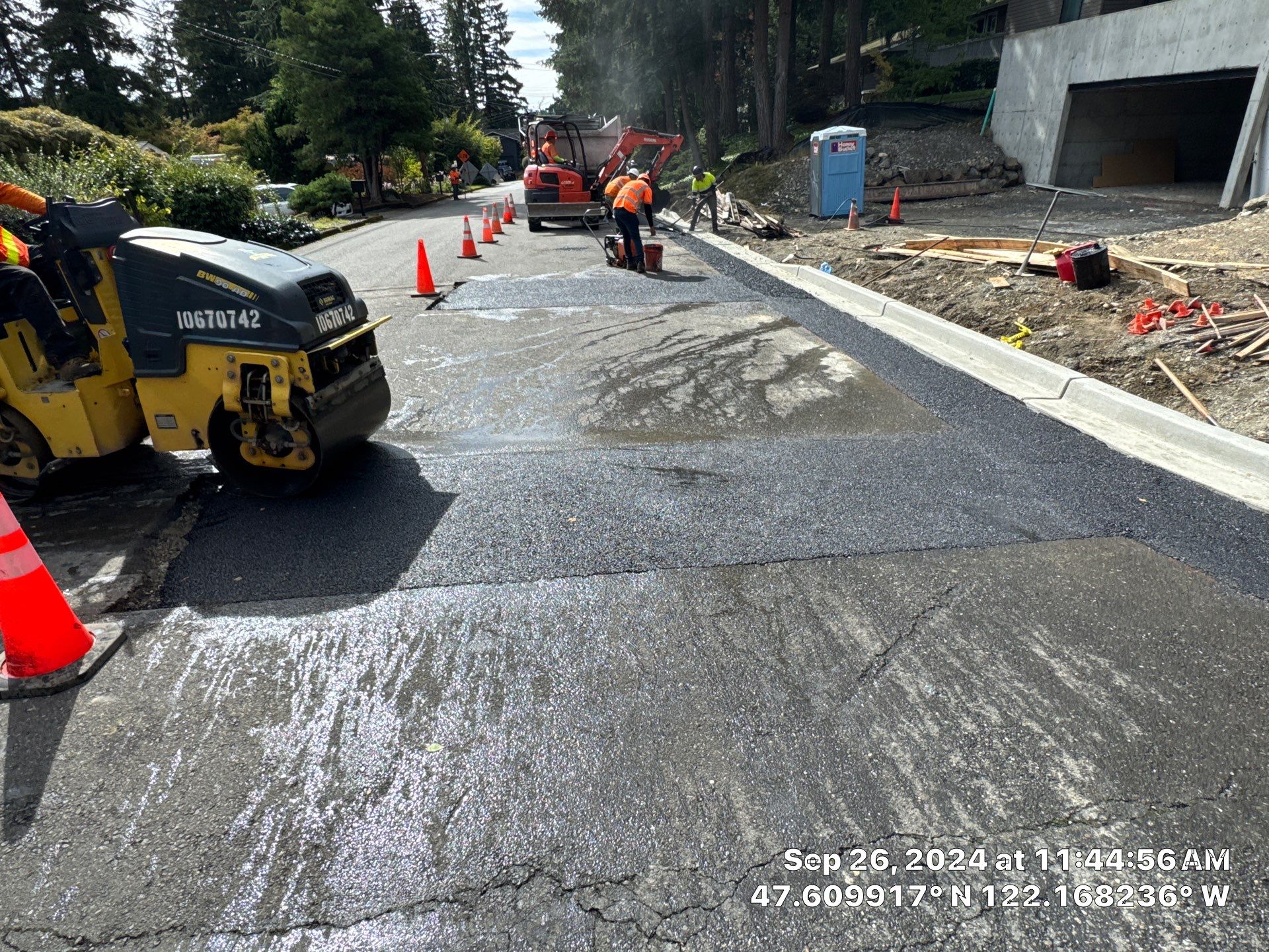Concrete Curbing & Asphalt Patch Repair | Bellevue  by Jireh Asphalt & Concrete Inc 
