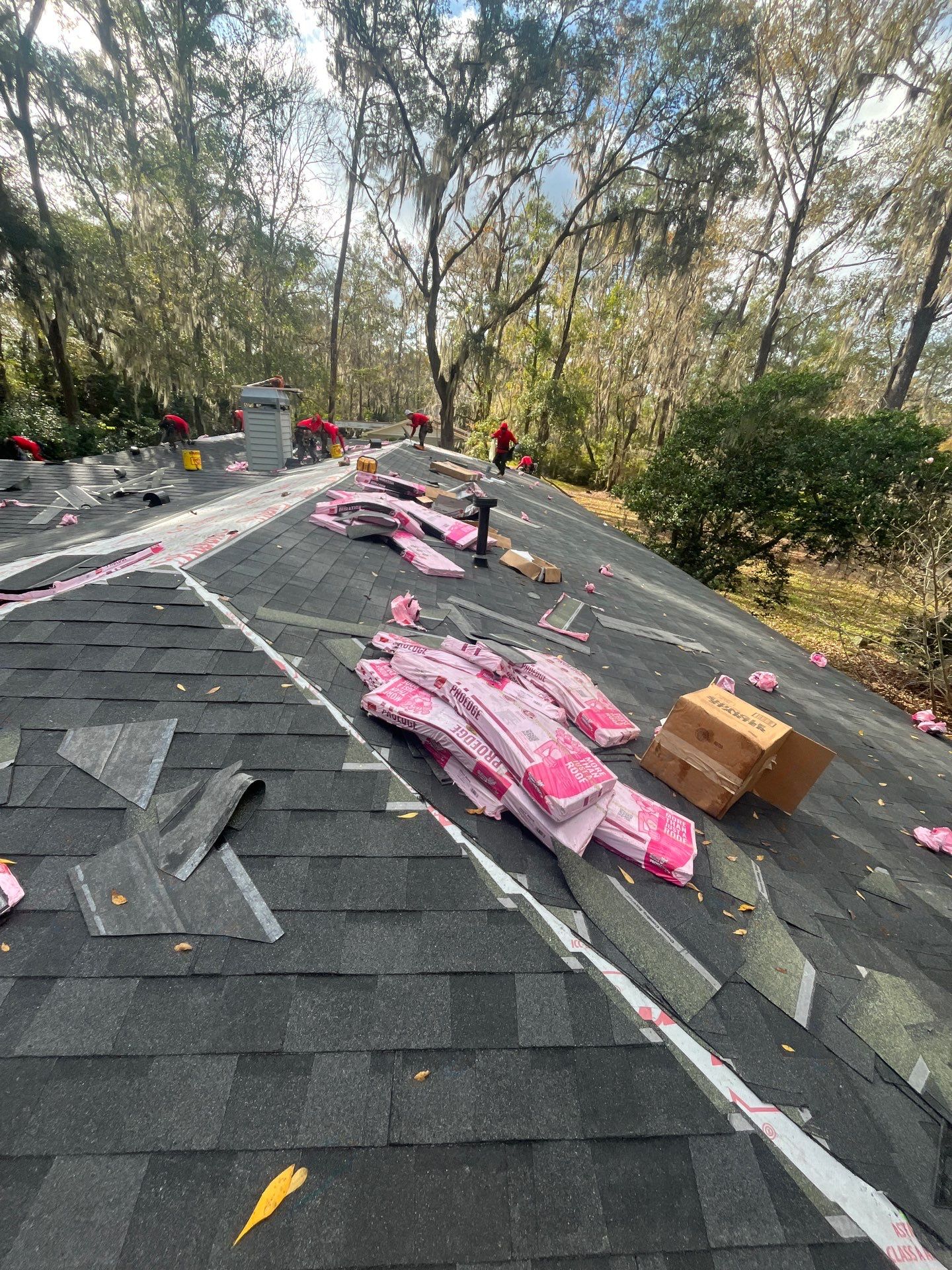 New shingle reroof in Gainesville, FL by Brehm Roofing