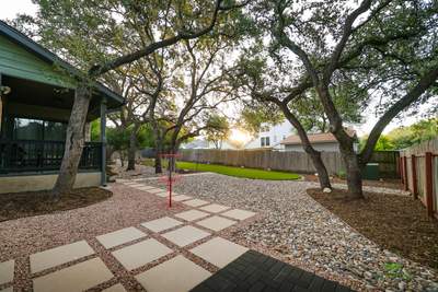 Pet Turf, Holland Paver Walkway & 2x2 Pavers | Green Springs Valley, San Antonio TX