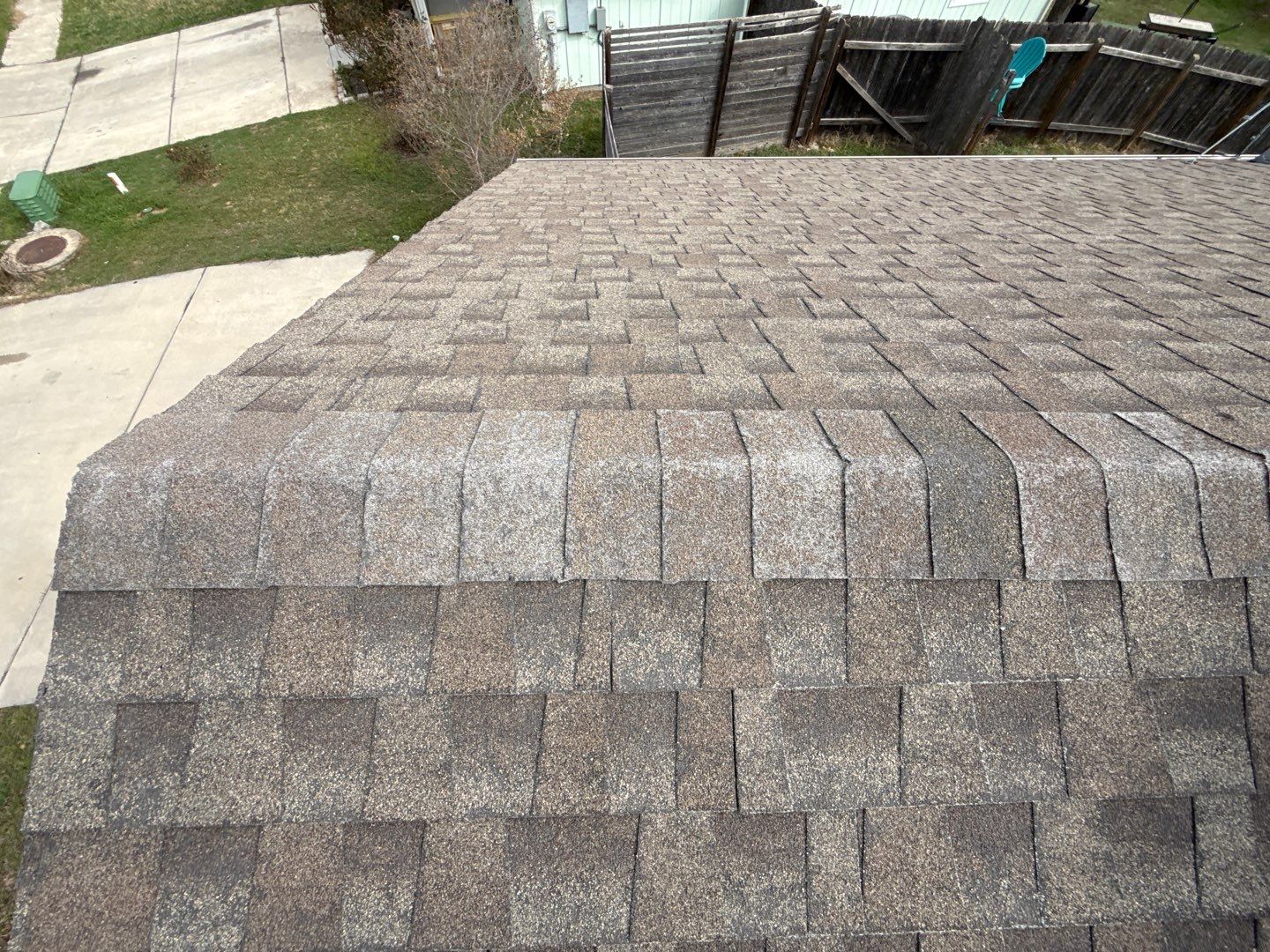 Residential Roof Replacement using GAF - Timberline Natural Shadow - Pewter Grey by Action Exteriors Austin