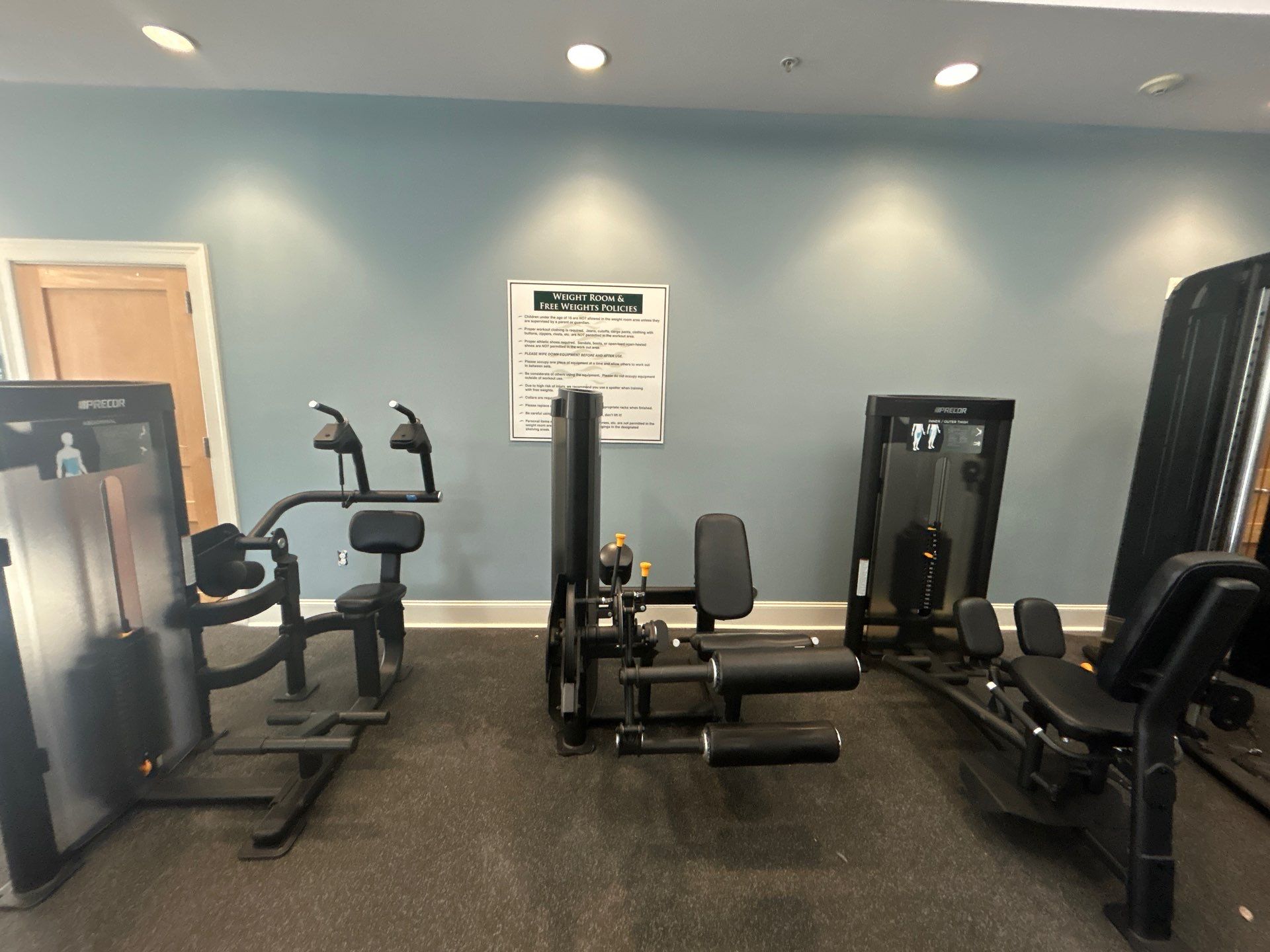 Brunswick Forest Fitness Center Interior Refresh in Leland, NC by RGR Construction and Roofing, LLC