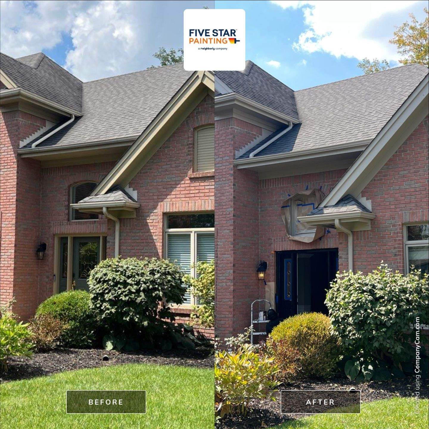 Big projects in Kettering - exterior by Five Star Painting of Batavia