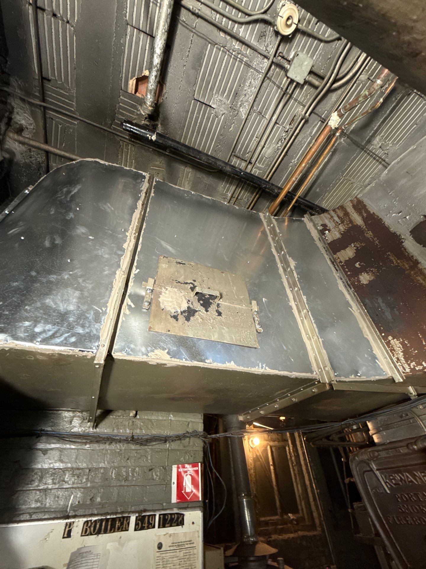 Boiler Cleaning & Flue Rebuild by Thermacore