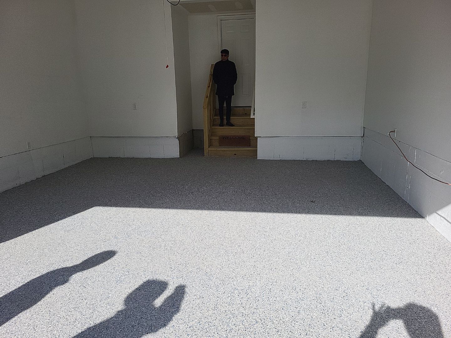 Garage Floor Coating using Penntek by Spectrum Painting, LLC