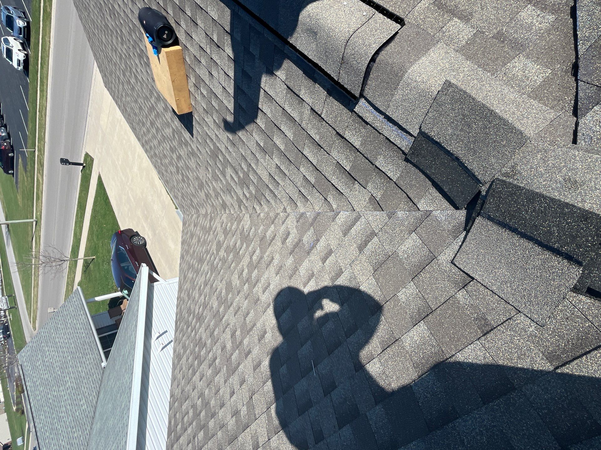 Residential Roofing Installation using CertainTeed Landmark Weathered Wood by Nitro Roofing and Construction