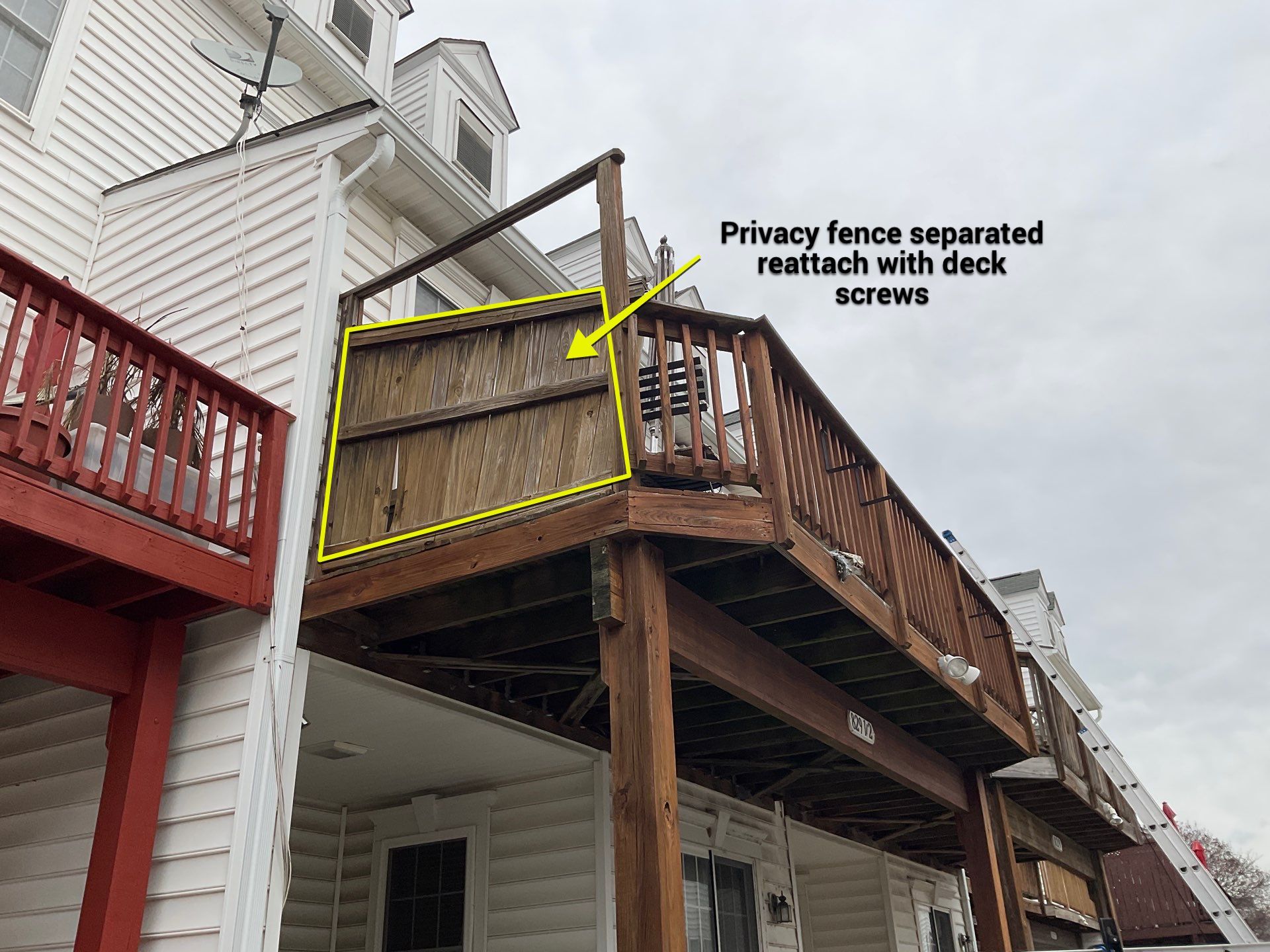 Deck repair  by Alpha Design Services