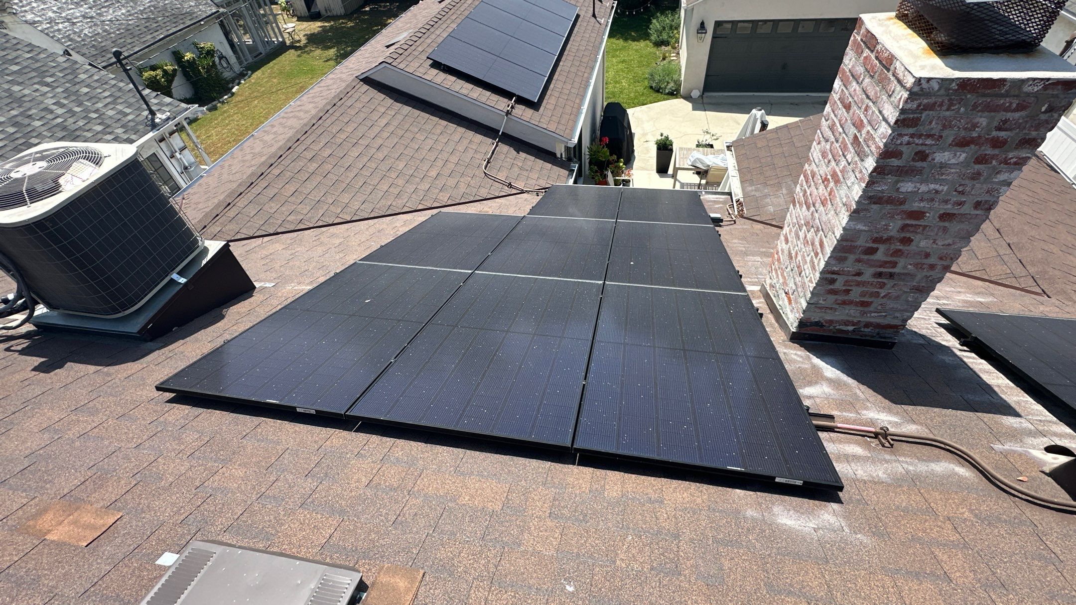 15-Panel Solar Installation and Service Panel Upgrade in Burbank by AWS Solar