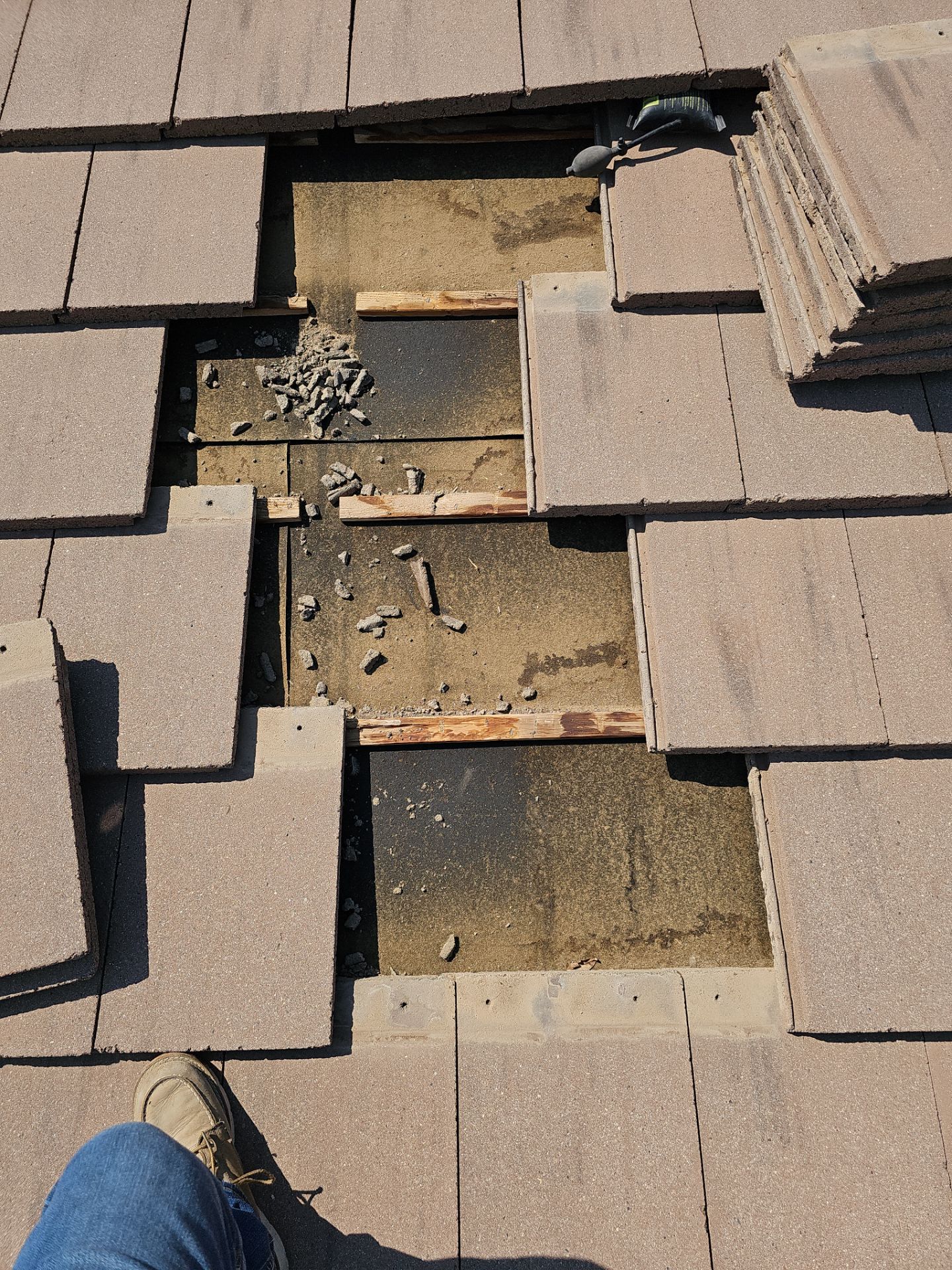 Concrete Tile Refelt by Weather-Tite Exteriors LLC
