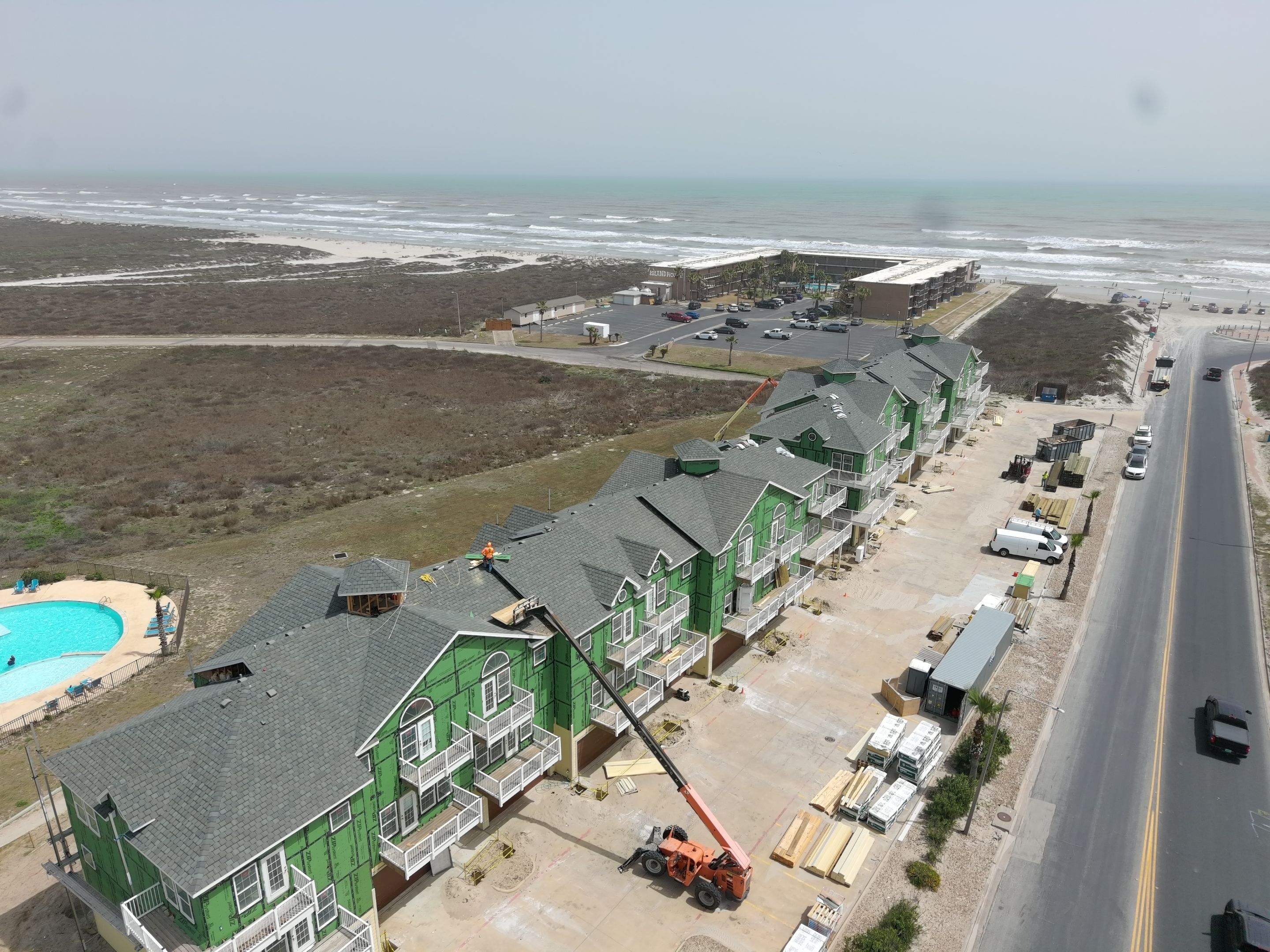Walk Out Patio Cover by Bayfront Roofing and Construction