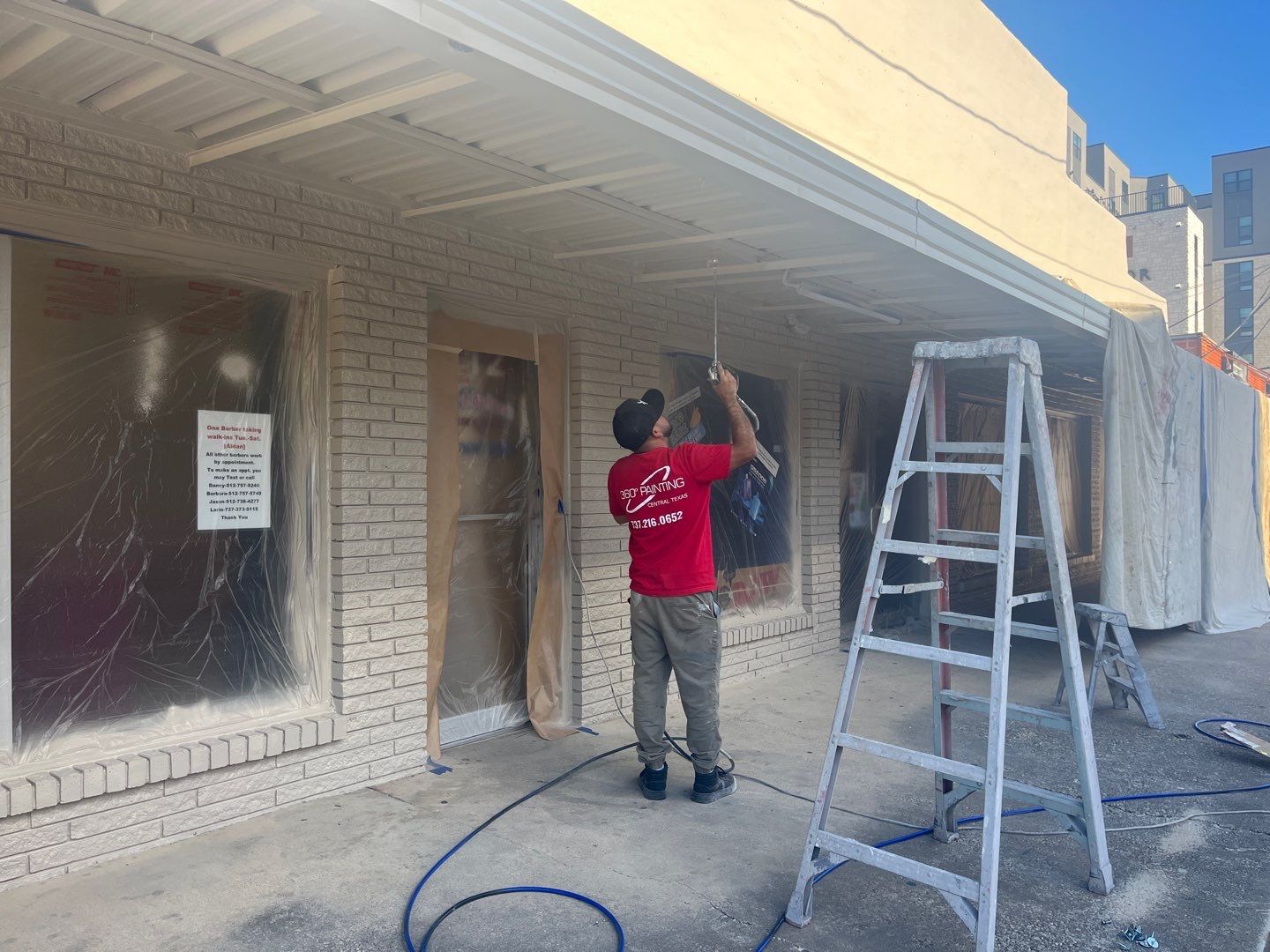 New Beginnings: A Fresh Canvas for Your Commercial Strip Center Exterior by 360 Painting Central Texas 