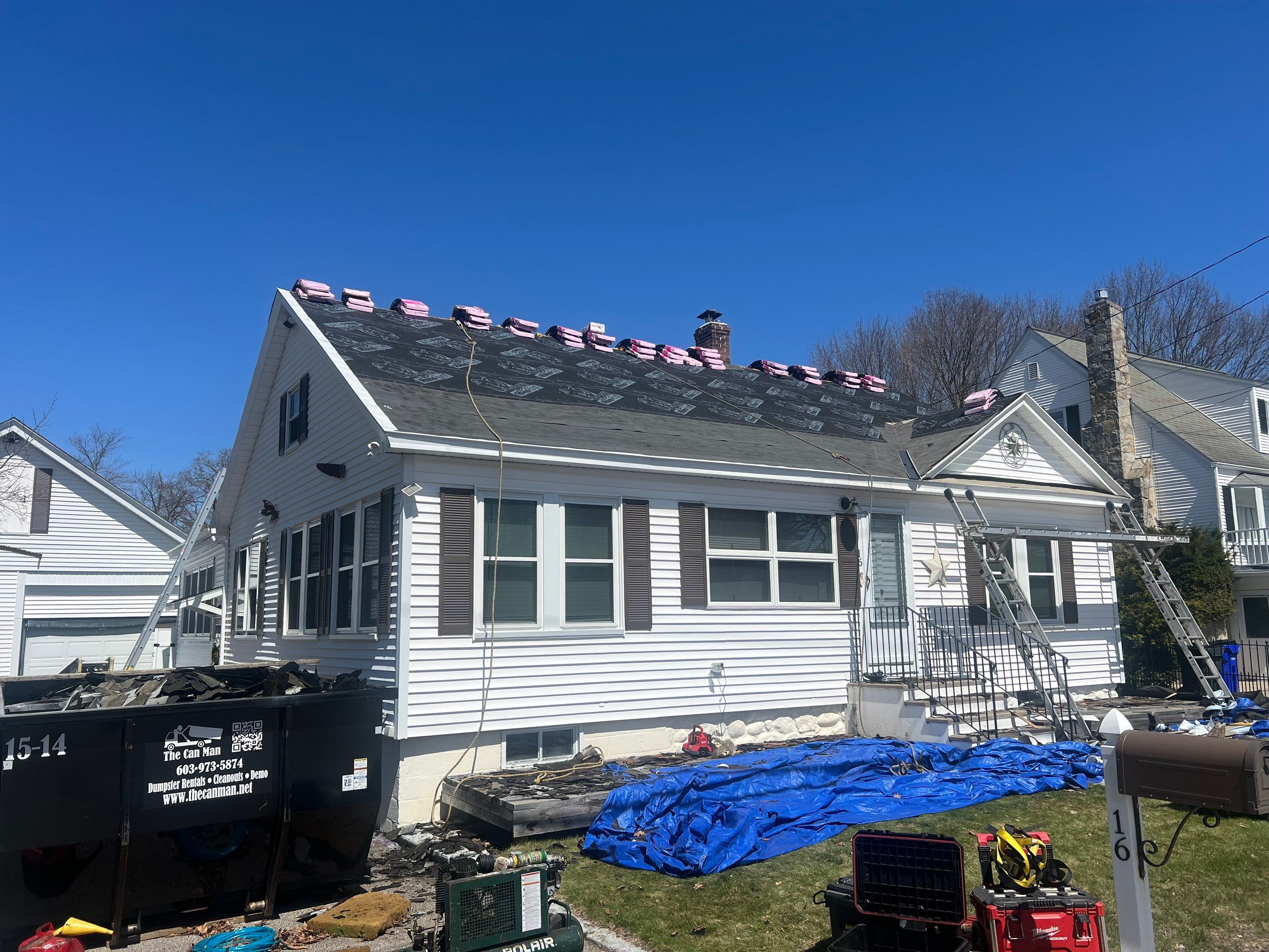 Owens Corning Pro Package Installation in Goffstown, NH by Tall pine roofing