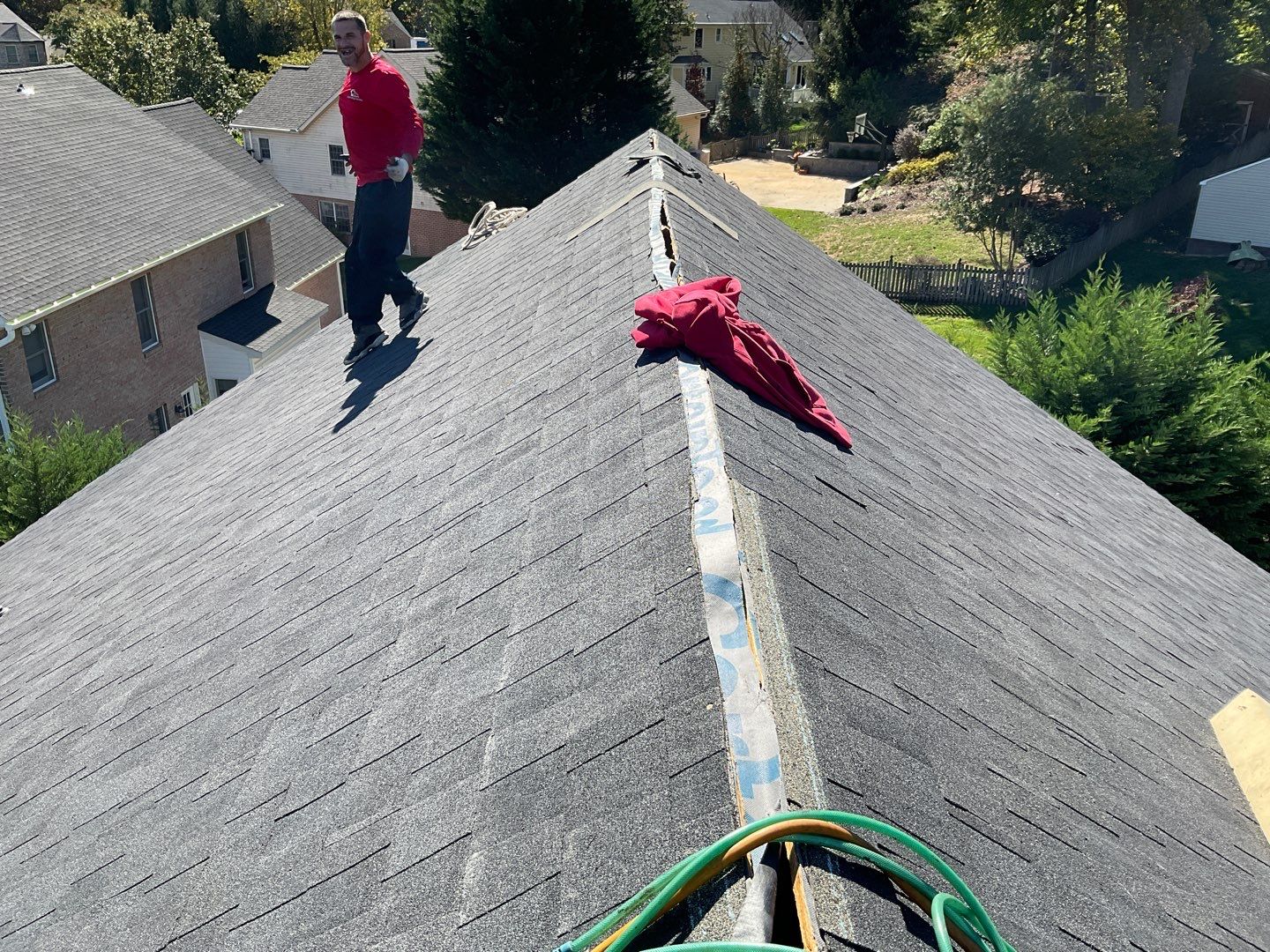 Residential Roofing Installation by Alpha Design Services