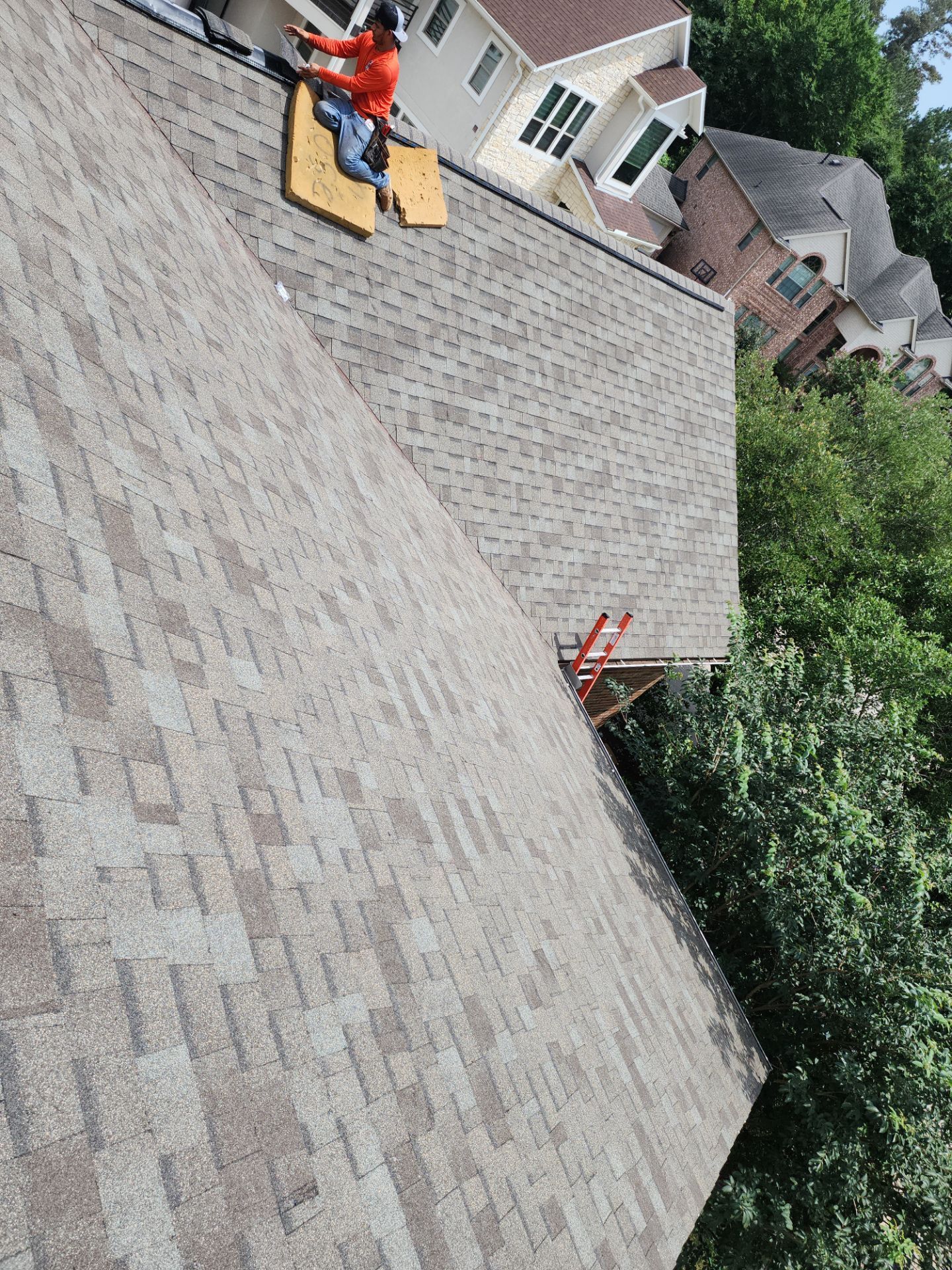 Residential Roofing Repair using Owen's Corning Duration (Lifetime) Shingles by Roof Repair Company