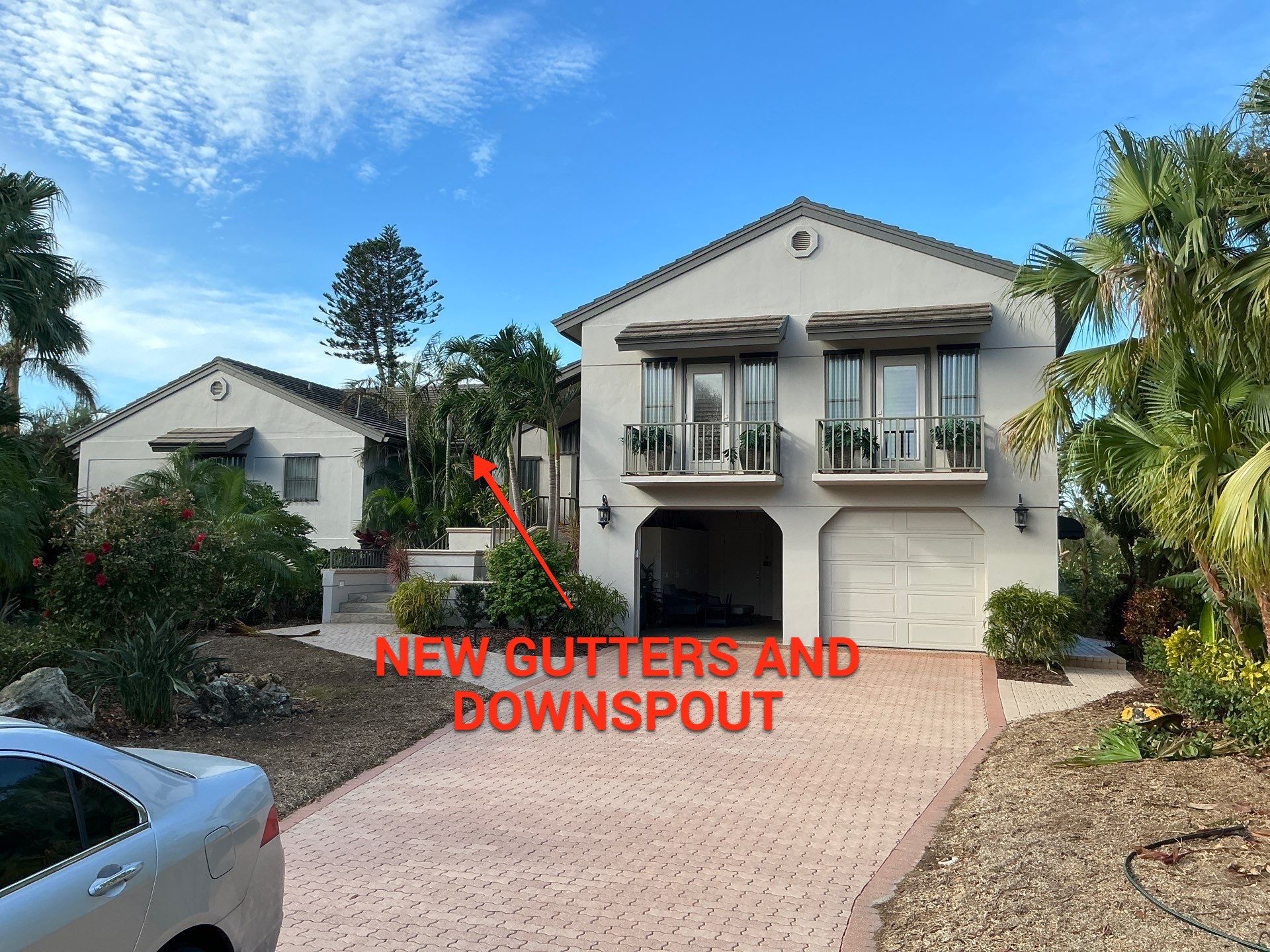 7-Inch K-Style Seamless Gutters in Longboat Key FL by Gutter Professors