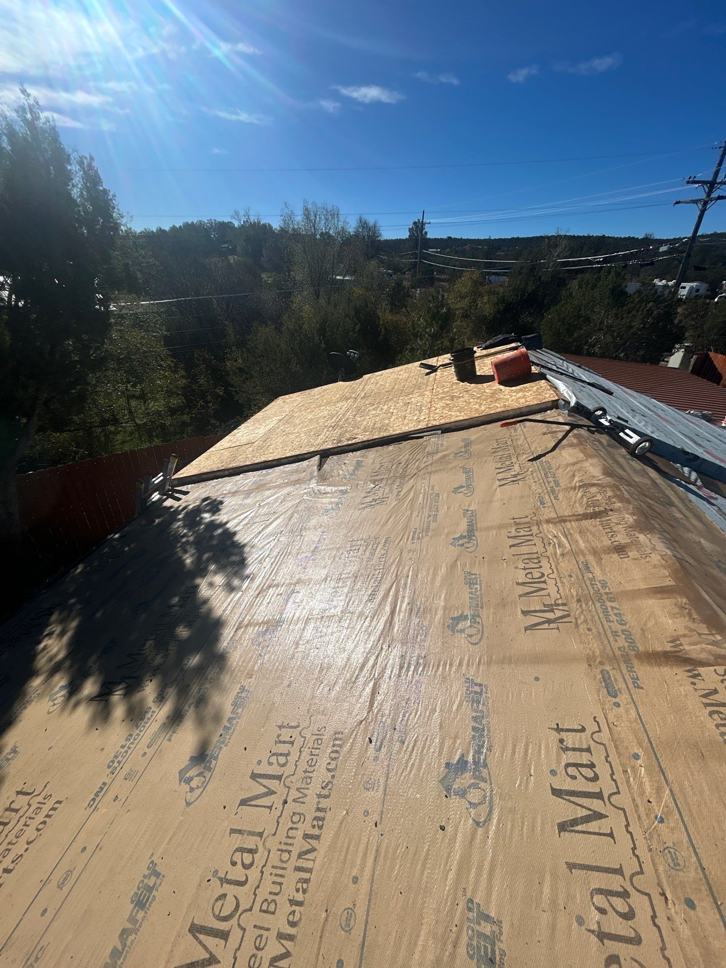 Project in Sandia Park by Ark Light Construction