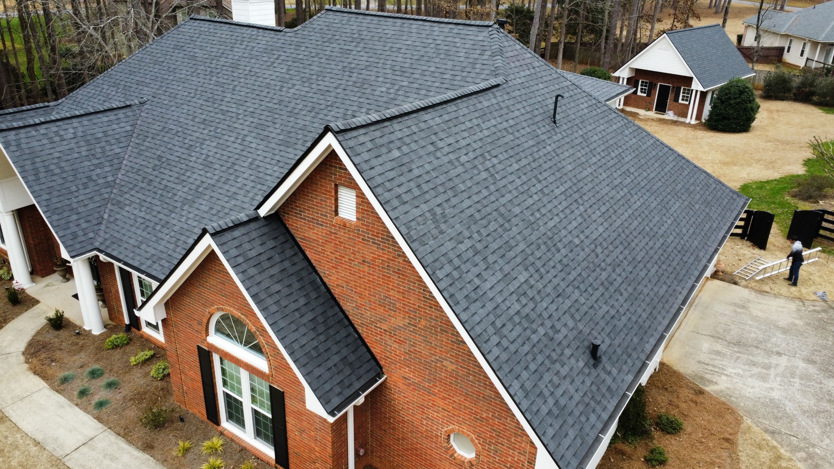Cumming, GA Roof Replacement, CertainTeed Landmark Moire Black by Reset Roofing