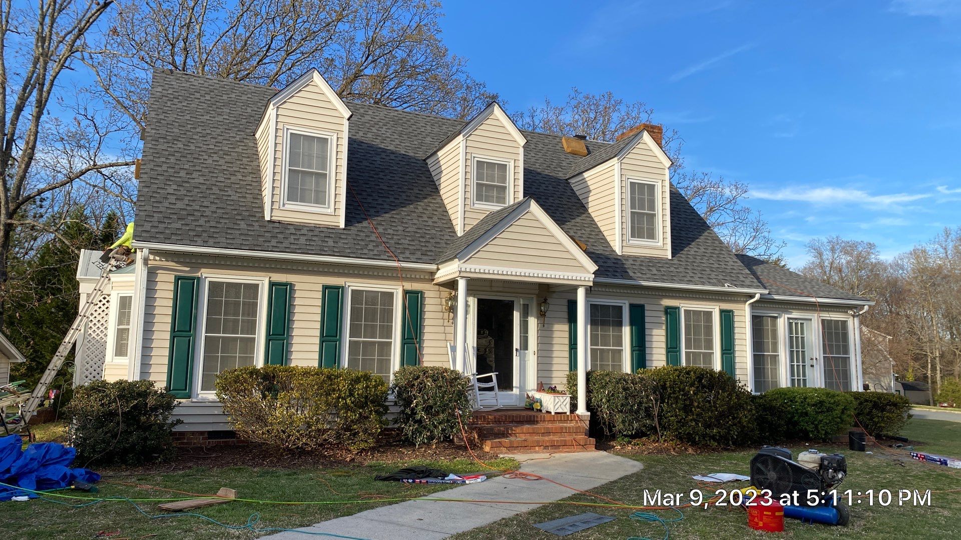 Insurance Fully Paid Roof Replacement by Just In Time Roofing and Restoration