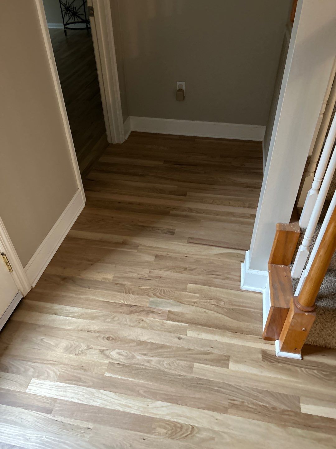 Harwood installation and refinish by Footprints Floors of Nashville