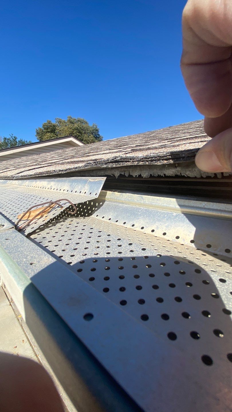 Re-Roof Due to Hail Storm  by Black Belt Roofing 
