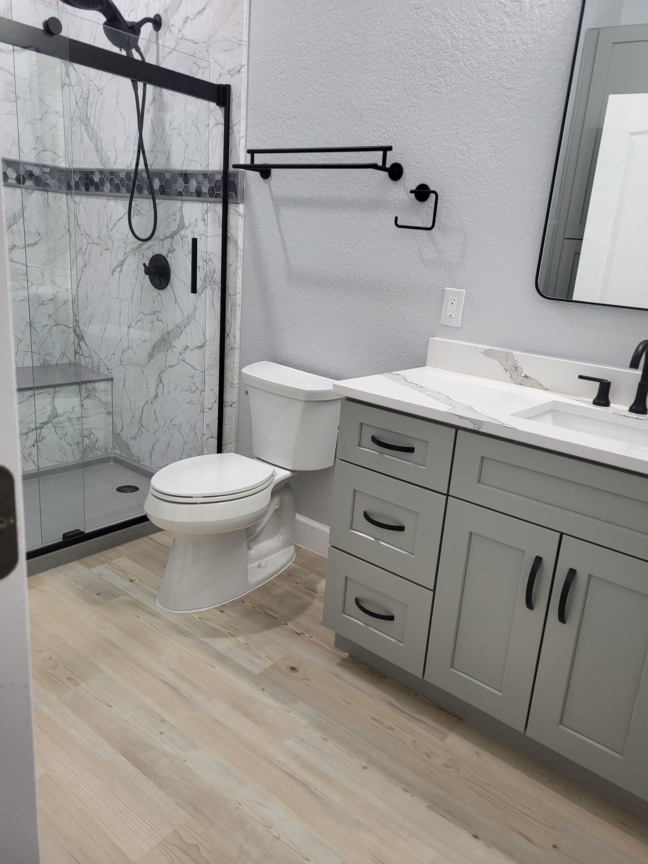 Helotes Bathroom Remodel with Expanded Layout & Custom Storage by Legacy Bath and Kitchen