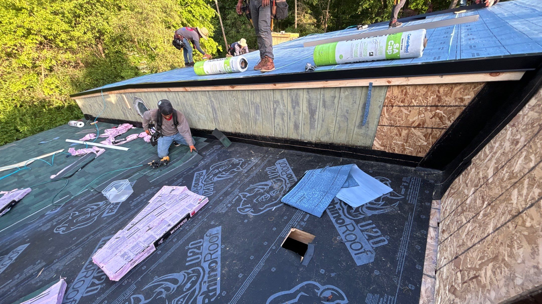 Roof Replacement using Owens Corning Duration by 180 Contractors