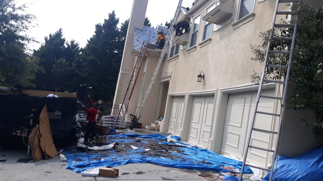 Residential Roofing Installation using GAF by Georgia Roof Advisors