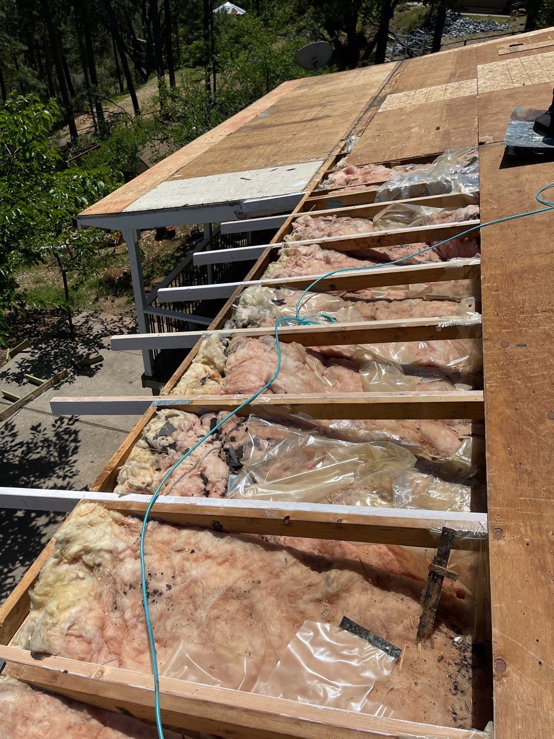 Residential Roofing Installation using Owens Corning Roofing Shingles by Byers Enterprises 