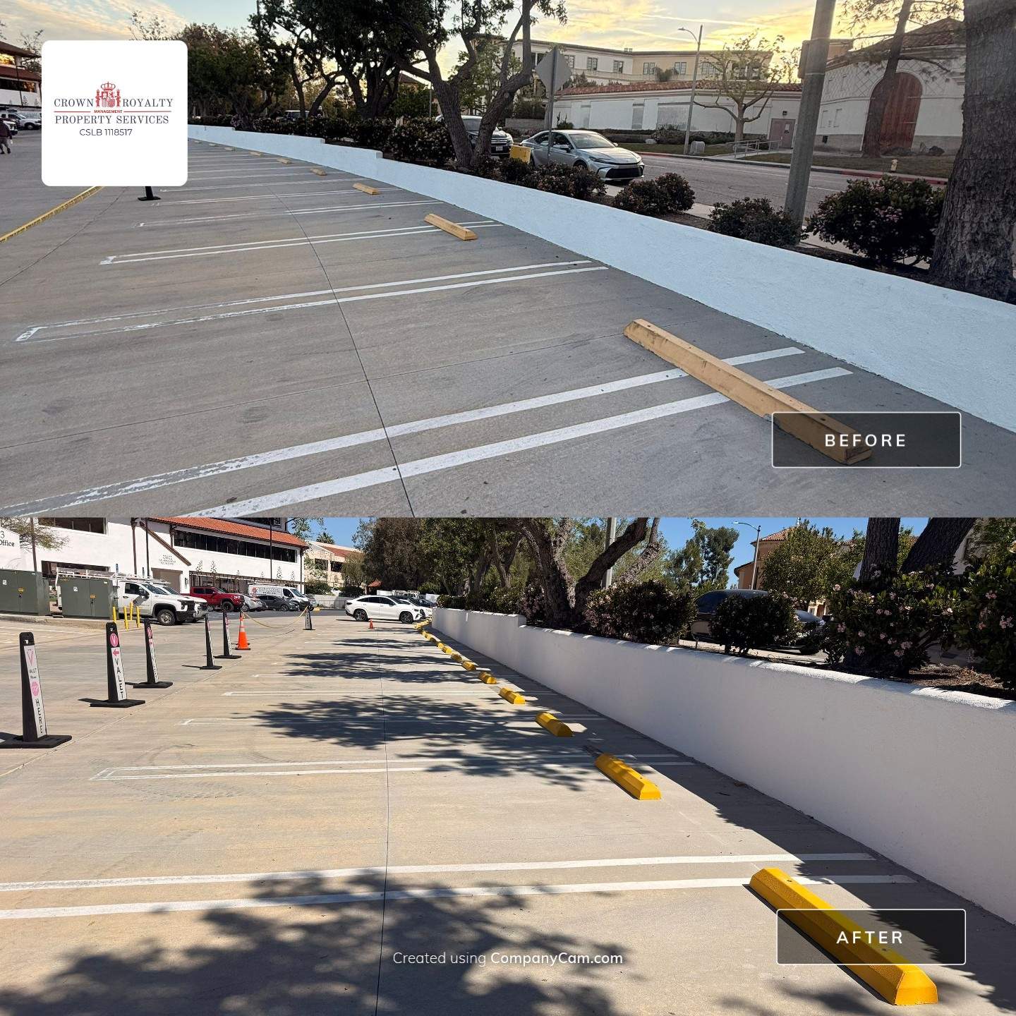 Before and After - ICSC by Crown Royalty Property Services 